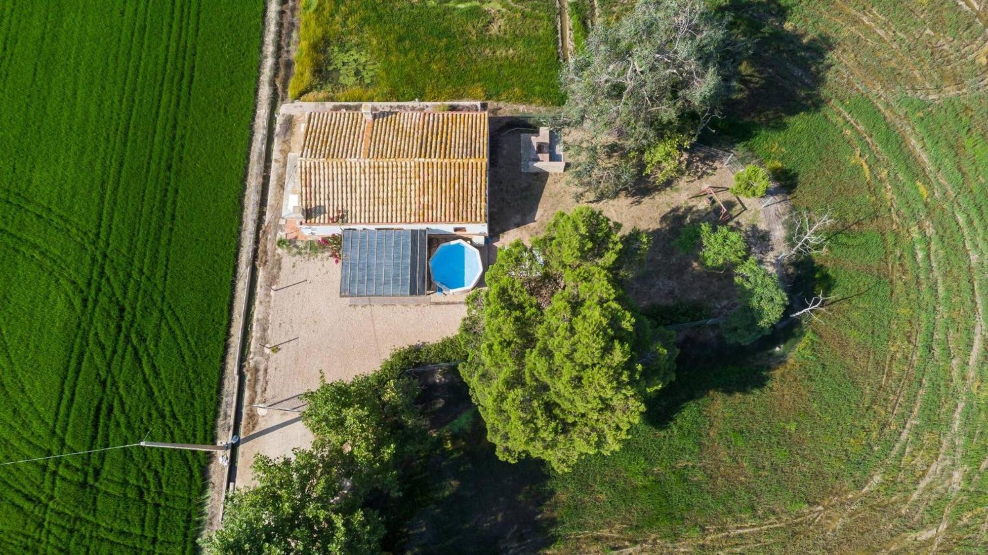 Quet - Casa Rural Con Piscina Privada En El Delta Del Ebro - Deltavacaciones Deltebre Esterno foto