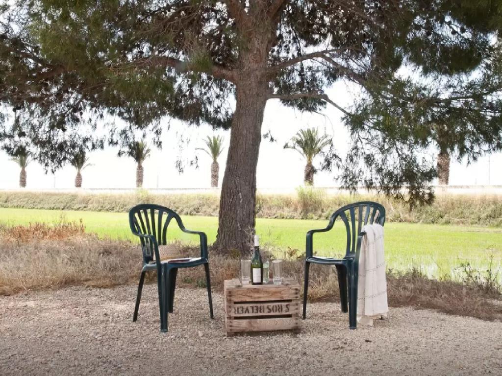 Quet - Casa Rural Con Piscina Privada En El Delta Del Ebro - Deltavacaciones Deltebre Esterno foto